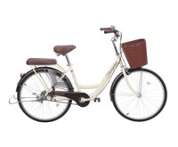 Xe đạp Thống Nhất mini New 26-Hàng chính hãng - màu Kem