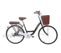 Xe đạp Thống Nhất mini New 26-Hàng chính hãng - Nâu