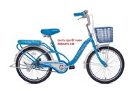 Xe đạp Thống Nhất Nữ Neo 20-03 Dành cho bé gái từ 5 - 10 tuổi - Xanh