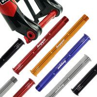 Xe Đạp Thru Trục 15x100 15x110 Phuộc Trước Xiên Trục Xe Đạp MTB 148mm 158mm Đen / Đỏ / Xanh / Cam Thru Trục Cho ROCKSHOX Phuộc