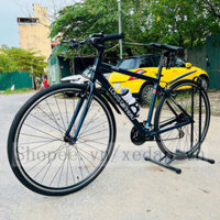 Xe Đạp Touring LOUIS GARNEAU LGS-CH Khung Nhôm Size 48Cm, Vành Nhôm 700C, Bộ Đề Shimano 24 Tốc Độ, Đùi Đĩa Nhôm Shimano