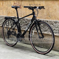 Xe Đạp Touring NESTO HORSE Nhôm 6061 Không Mối Hàn Sơn Tĩnh Điện, Đùi Đĩa Shimano, Bộ Đề Shimano Altus M315, Có Baga