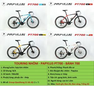Xe đạp touring PAPYLUS PT700