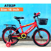 XE ĐẠP TRẺ EM 16 inch cho bé từ 4-6 tuổi cao cấp | Xe đạp thể thao bé trai