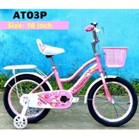 XE ĐẠP TRẺ EM 16 inch cho bé từ 4-6 TUỔI hàng cao cấp nhập khẩu