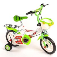 Xe đạp trẻ em 2 bánh cho bé trai Super Star 2-3-4-5 tuổi Size 12-14inch