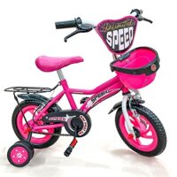 Xe đạp trẻ em 2 bánh Unlimited Speed cho bé trai , gái 2-3-4-5 tuổi Size 12-14inch