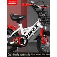 Xe đạp trẻ em 3-5-7-9-10 tuổi trẻ em bé trai và bé gái xe đạp có bánh phụ