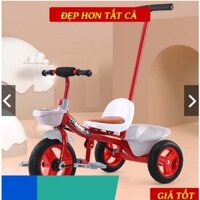 Xe Đạp Trẻ Em 3 Bánh Cán Đẩy Cho Bé Từ 1,5-5 Tuổi