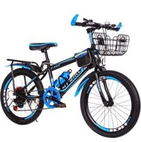 Xe đạp trẻ em các cỡ cho bé 7 đến 15 tuổi - xe đạp trẻ em thể thao có đề - xe đạp địa hình - 24 inch - Xanh