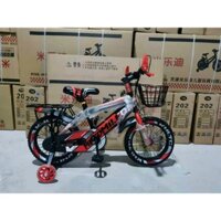 XE ĐẠP TRẺ EM CHO BÉ TỪ 2,5 ĐẾN 8 TUỔI TẶNG KÈM GIỎ VÀ GACBAGA - XE ĐẠP THỂ THAO - XE ĐẠP ĐỊA HÌNH