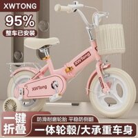 Xe Đạp Trẻ Em Cổ Điển3-6-7-8-9Xe Đạp Trẻ Em Tuổi Xe Đạp Trẻ Em Có Thể Gập Lại Cho Bé Trai Và Bé Gái Xe Đạp Trẻ Em