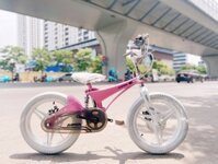 Xe Đạp Trẻ Em JIANER J9 - Hồng 18 INCH