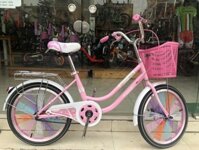 Xe đạp trẻ em KLTN 20 Hồng nhạt