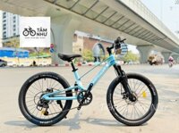 XE ĐẠP TRẺ EM MIAMOR SATUM 22" -  Xanh Nhạt