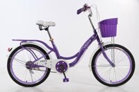 Xe đạp trẻ em mini cỡ bánh 22 Vicky VM22 - Tím