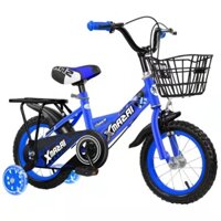 Xe đạp trẻ em Nhập khẩu nguyên chiếc, bánh 16 Inch Xmazai màu xanh
