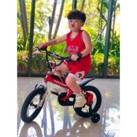 Xe Đạp Trẻ Em Nhập Khẩu TOTEM 903-12, 903-14, 903-16 - đỏ - Size 14