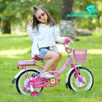 Xe đạp trẻ em nhập khẩu TOTEM ANGEL size 12 và 14, cho bé 2 - 4 tuổi [ Quà tặng phụ kiện ]