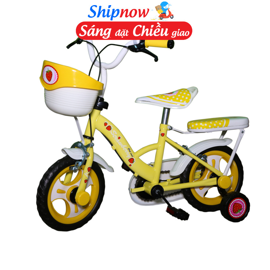 Xe đạp trẻ em Nhựa Chợ Lớn K101 - M1774-X2B - 12 inch, dành cho bé từ 3-4 tuổi