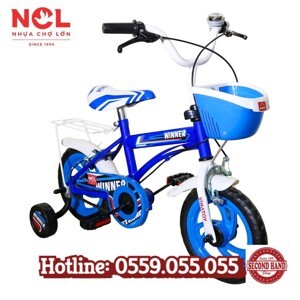 Xe đạp trẻ em Nhựa Chợ Lớn K106 - M1821-X2B - 14 inch, dành cho bé từ 4-5 tuổi