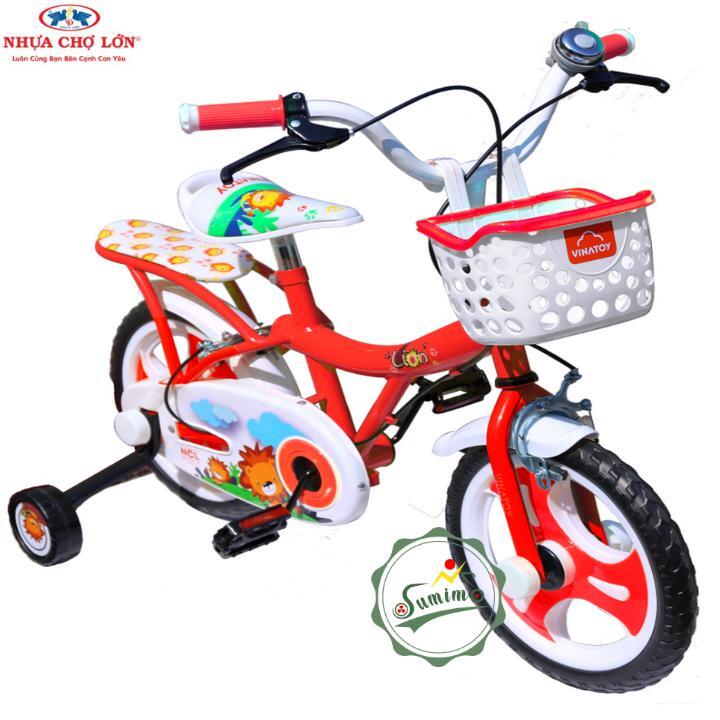 Xe đạp trẻ em Nhựa Chợ Lớn K102 - M1790-X2B - 12 inch, dành cho bé từ 3-4 tuổi