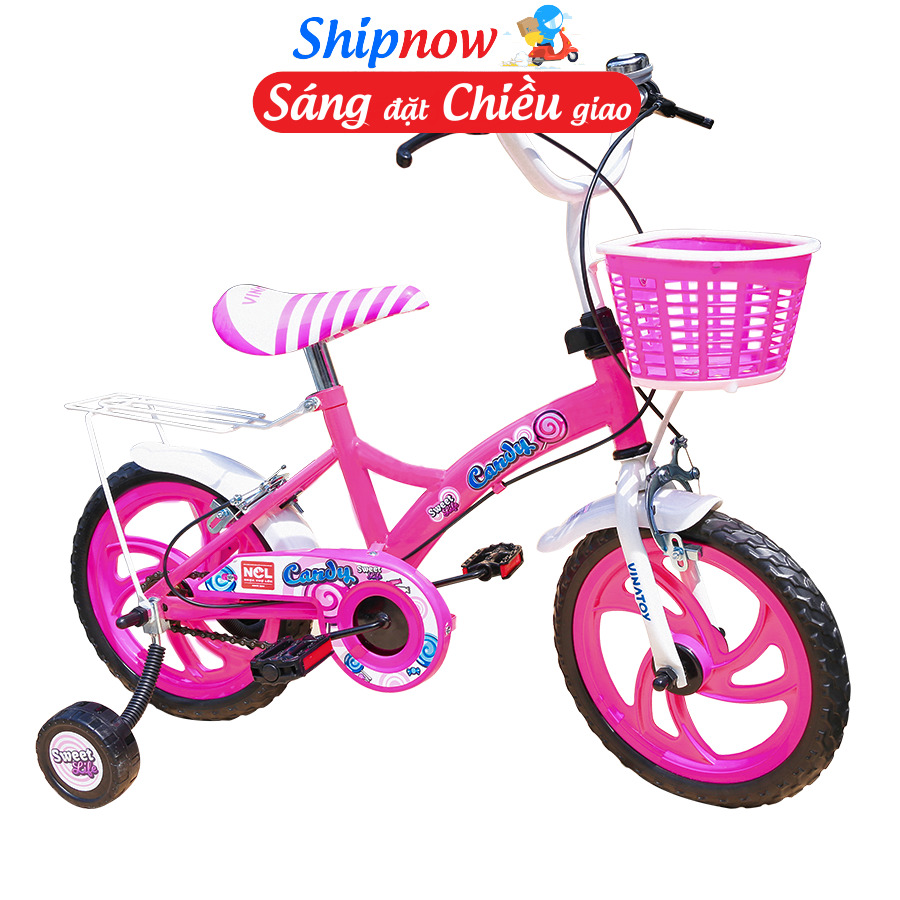 Xe đạp trẻ em Nhựa Chợ Lớn K105 - M1819-X2B - 14 inch, dành cho bé từ 4-5 tuổi