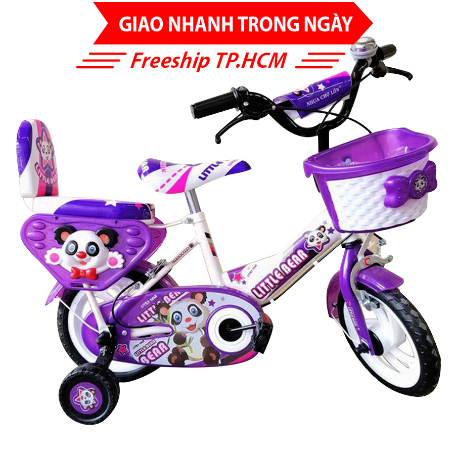 Xe đạp trẻ em Nhựa Chợ Lớn K86 - M1567-X2B - 12 inch, dành cho bé từ 3-4 tuổi