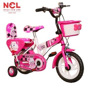 Xe đạp trẻ em Nhựa Chợ Lớn K88 - M1611-X2B - 12 inch, dành cho bé từ 3-4 tuổi