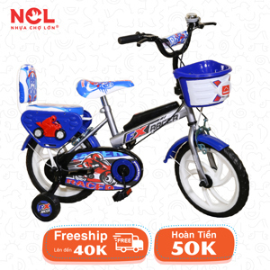 Xe đạp trẻ em Nhựa Chợ Lớn K89 - M1615-X2B - 12 inch, dành cho bé từ 3-4 tuổi