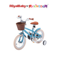 Xe Đạp Trẻ Em Royal Baby Macaron 14 Inch Xanh Dành Cho Bé Từ 4-6 Tuổi RB14B-6-3-BL