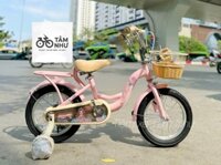 Xe Đạp Trẻ Em Shukyo 1D - Hồng 12 INCH