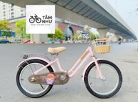 Xe Đạp Trẻ Em Shukyo 2D - Hồng nhạt 18 INCH