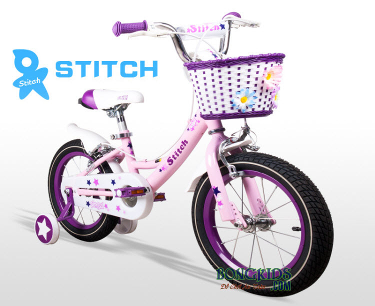 Xe đạp trẻ em Stitch JY 909 - cỡ 12/ 14/ 16