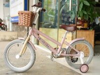 Xe Đạp Trẻ Em Thống Nhất Love 16 Inch – màu hồng