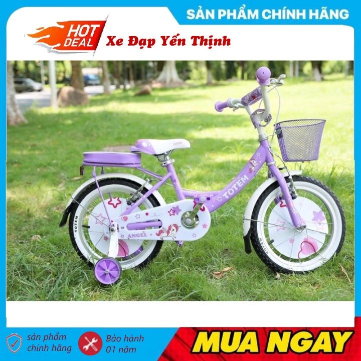 Xe đạp trẻ em Totem Angel Baby AG12 12 inch ( 2-4 tuổi )