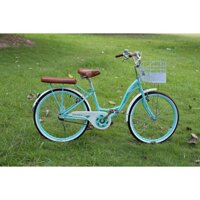 Xe đạp trẻ em Totem Sunny size 24 nhap TRANXEDAP giảm 200k - Xanh,Size 24
