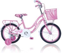 Xe đạp trẻ em Wahama Kids 16 inch - Hồng Nhạt