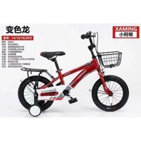 XE ĐẠP TRẺ EM XAMING 13 MẪU MỚI  CÓ BAGA VÀ GIỎ