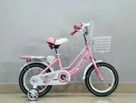 XE ĐẠP TRẺ EM XAMING 2 HỒNG NỮ 12 INCH