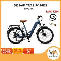Xe Đạp Trợ Lực Điện Phoenix TR1 - Khung Sườn Thiết Kế Phù Hợp Cho Cả Nam Và Nữ - Động Cơ 400W Mạnh Mẽ