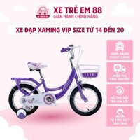 Xe Đạp Xa ming V.I.P Size Từ 14-20 Đủ Màu Sắc Cho Bé Đồ Chơi càng carbon xác xe xe đạp điện 1m30