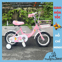 Xe Đạp Xaming Bé Gái Xinh 1 Gióng XM01 Đủ Size Cho Bé Từ 2-9 Tuổi