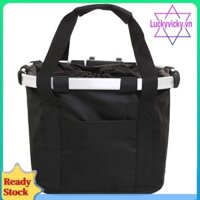 Xe Đạp Xe Đạp Khung Nhôm Xe Đạp Giỏ Trước Có Thể Gập Lại MTB Xe Đạp Phần