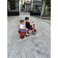 Xe Đạp Xích Lô Mầm Non, Thiết Kế Đáng Yêu, Siêu Bền, Bé Yêu Vận Động Mỗi Ngày