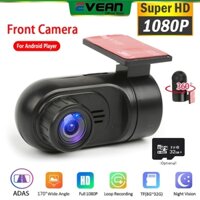 Xe Dashcam DVR Phía Trước Dash Camera Đầu Ghi Hình Mini 1080P HD USB Camera Cho Android Player