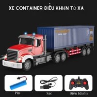 Xe Đầu Kéo Container Chở Hàng Phong Cách Âu-Mỹ Điều Khiển Từ Xa Size to