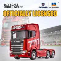 Xe đầu kéo Huina 1501 Scania 770S V8 RC điều khiển từ xa tỉ lệ 1/18 2.4Ghz mô hình đầu kéo huina 770S 19 kênh 19CH oto Truck Huina có đèn, âm thanh ( chưa mooc)