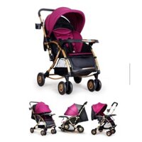 Xe Đẩy 2 Chiều 3 Tư Thế Baobaohao C3 (Xanh/Tím) tặng màn chống muỗi