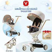 Xe đẩy 2 chiều gấp gọn cao cấp VBABY IX9 và Xe đẩy đảo chiều, ngả nhiều tư thế VBABY A3, VBABY 620